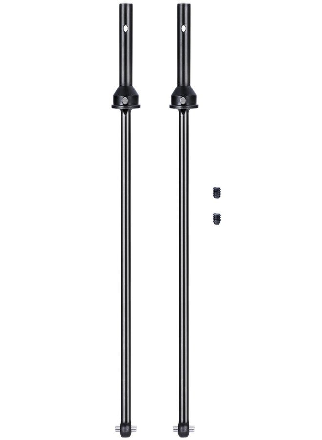 MORFUM 2Pcs Spring Steel Front Axle CVD Drive shafts Dogbone Joint Steering CVD Driveshaft Set Compatible with 1/8 ARRMA KRATON 6S V4 V5 BLX 4WD RC Monster Truck Upgrade Parts - Image 2